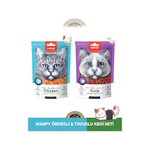 Wanpy Kedi Ödül Maması Ördek Tavuk Fileto Karma 2 'li