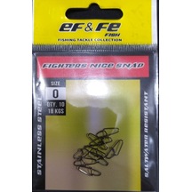 Ef&Fe Fıghters Nıce Snap - Rapala Jig Klips- 00-0-1-2- Numara