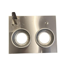 Krom 2 Demlikli Çay Kazanı Üst Kapağı