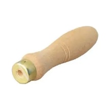 Ahşap Eğe Sapı - Düz Geniş Ağızlı