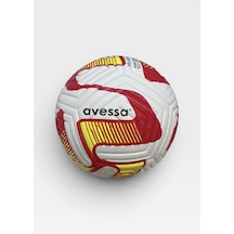 Ft-900 5 Numara Futbol Topu 4 Astar 420-430 Gr Makine Dikişli Halı Saha Maç Antrenman Topu Kırmızı