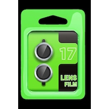 İphone 17 Raze Metal Kamera Lens - Açık Mavi Diğer