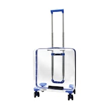 Şeffaf Pet Valiz %100 Polikarbon Valiz 1821 Şeffaf