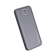 Sword 10f53 22.5w 10000 Mah Gri Usb Kablolu Hızlı Şarj Powerbank Qc3.0 Gri