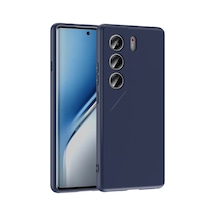Tecno Camon 40 Pro Kılıf Yumuşak Silikon Kamera Korumalı Lansman Pazarplus Lacivert