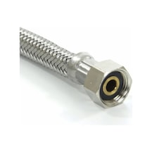 3/8 - 3/8 50cm Çelik Örgülü Hortum, Klozet, Taharet Bağlantı Hortumu Diğer