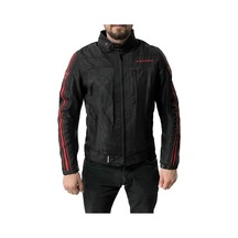 Venom Compas Motorcu Ceketi Yazlık Siyah Mont