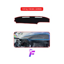Tofaş Yüksek Göğüs Uyumlu Torpido Örtüsü Araca Özel Üretim Kolay Montaj Torpido Kılıf B3 Kırmızı