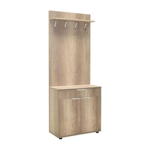 Adoremobilya Porto Iki Kapılı Çekmeceli Portmanto Ve Ayakkabı Dolabı - Tori