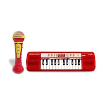 Işıklı Org Ve Mikrofon İle 24 Tuşlu Karaoke Seti