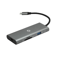 FRISBY FA-7712TC TYPE-C / USB 3.0-HDMI-KART   KUYUCU ADAPTÖR