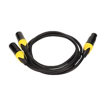Kosona 1m Xlr Mikrofon Dağıtıcı Kablosu - 3pin Xlr Dişi'den Çift Xlr Erkek'e - Balanslı Ses Aktarımı, Gürültüsüz Ve Düşük Kayıp