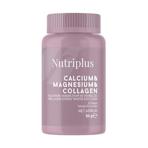 Nutriplus Kalsıyum & Magnezyum & Kolajen 30 Tablet
