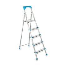4+1basamaklı Metal Merdiven Y: 105cm - 120kg.taşıma Kapasitesi Bx40