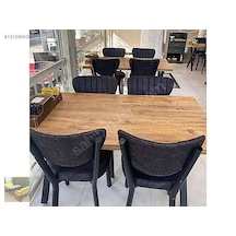 Yemek Masa Sandalyeleri Cafe Restoran Lokanta Cetring Yemekhane Açık Kahverengi