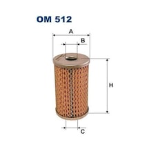 Fıltron Om512 Hidrolik Dıreksıyon Yağ Filtresi Mercedes Bmw Iveco Renault A0004662804
