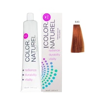 Color Naturel Saç Boyası 8.43 Açık Bakır Altın 100 Ml