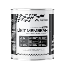 Alkoru 1 Kg Oto Zift Kauçuk Ve Elyaf Katkılı Sıvı Su Yalıtım Malzemesi