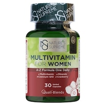 Natures Supreme Multivitamin For Women 30 Kapsül Aromasiz