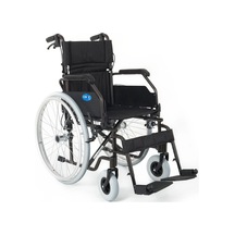 Tekerlekli Sandalye Hafif Alüminyum Şase,40cm Oturma Genişliği,refakatçi Freni Dm-321