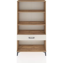 Arges Dolap 3 Raflı Tek Çekmeceli 88x30x163 Çam-aytaşı Atlas Çam