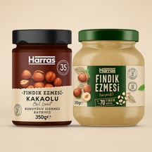 Fındık Ezmesi 2'li Kakaolu 350 Gr & Parçacıklı 310 Gr