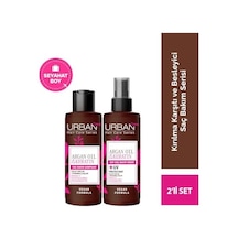 Şampuan 100 Ml + Sıvı Saç Kremi 100 Ml Argan Yağı & Keratin 2&apos Li Set