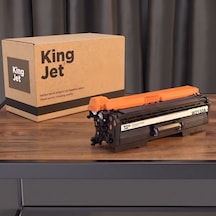 Kingjet Hp Uyumlu  W2130a Siyah Standart Kapasiteli Tekli Çipli Uyumlu  Toner Color Laserjet Enterprise Mfp 6800