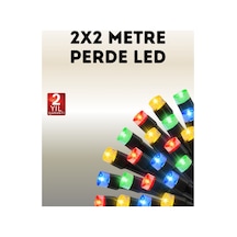 Taşınabilir Pil İle Çalışan Led Işık 2x2 Metre Perde Modeli Belirtilmemiş Belirtilmemiş