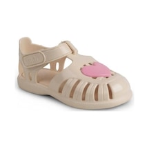 Igor İgor Bb364-079 Tobby Gloss Love Kız Çocuk Sandalet Bej 19-28