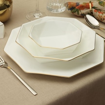 Karaca Fine Pearl Quartz Gold 12 Kişilik 62 Parça Yemek Takımı