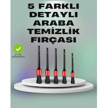 Northcity 5'li Araç Temizlik Fırça Seti - Detaylı Ve Çok Amaçlı Temizlik