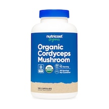 Cordyceps Mushroom Made With Organic Mushroom 1,100 Mg 180 Capsules Usa Menşeii