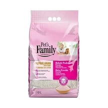 Pets Family 10 Lt Hızlı Topaklanan Doğal Bentonit Parfümsüz İnce Taneli Kedi Kumu