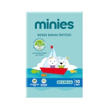 Minies Bebek Bakım Örtüsü 10 Adet 60 X 90 Cm - 8 Adet Tarı