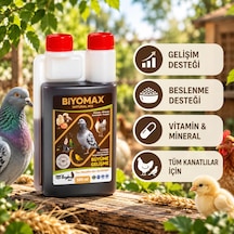 Biyomax Natural Mix 5-400 500 Ml Tüm Kanatlılar İçin Büyüme Gelişim Vitamin Ve Mineral Desteği