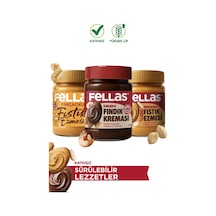 Kakaolu Fındık Kreması 315 G + Fıstık Ezmesi - %100 300 G + Ballı Fıstık Ezmesi 300 G