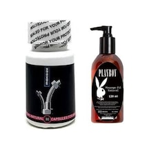 Rekze Maxisize Supplement Erkekler Için 30 Lu 30 Peak Power For Men + Playboy Masaj Yağı