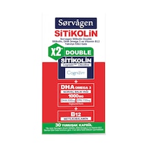 Sorvagen Smart Sitikolin 250 Mg Dha Omega 3 ve B12 30 Kapsül