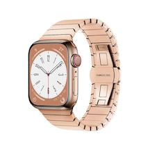 Apple Watch Uyumlu 42mm Kr413 Fine Steel Kordon Saat Değildir