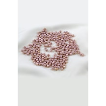 5 Mm Açık Somon Cam İnci Boncuk Aksesuar Takı Malzemesi 30 Gr 160 Adet