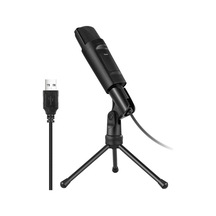 Tripod Standlı Oyun Kaydı Karaoke İçin Usb Bilgisayar Mikrofon Mikrofonu C0004532a