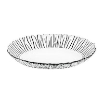 Aurora Oval Servis Tabağı Cam Malzemeden 25 X 34 Cm Ebatında 1 Pa Açık
