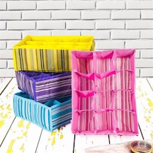 Pratik Çekmece Organizer 12 Bölmeli 31 X 25 X 12 CM Asorti