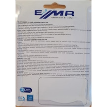 Emr Taharet Musluğu Rozetli Ara Musluk Paslanmaz Krom Tip-3 Mavi