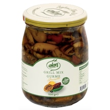 Izgara Mix Zeytin Salatası Cam Kavanoz 530 Gr