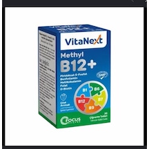 Vitanext Methyl B12+ 30 Çiğneme Tableti