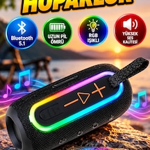 Taşınabilir Kablosuz Bluetooth Hoparlör Bluetooth 5.1 Teknolojili