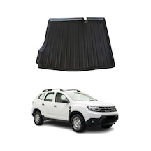 Dacia Duster Iı 4x2 2018+ Uyumlu Araca Özel Kauçuk Tpe Bagaj Havuzu Siyah