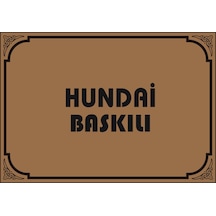 Cihan Oto Paspas Kağıdı 50x35 Yatay Hyundaı Baskılı 135 Gram 50